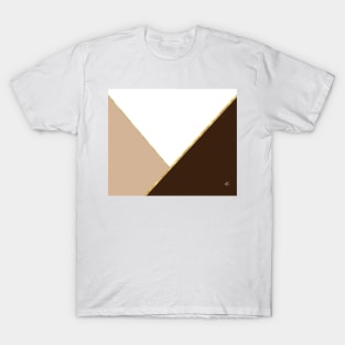 Autumn Brown Gold # fall decoration #herbst #golden #artdeco T-Shirt